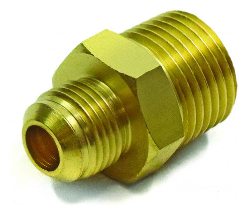 Intor Flared Straight Connector 1/4 1/4 BSPT 0