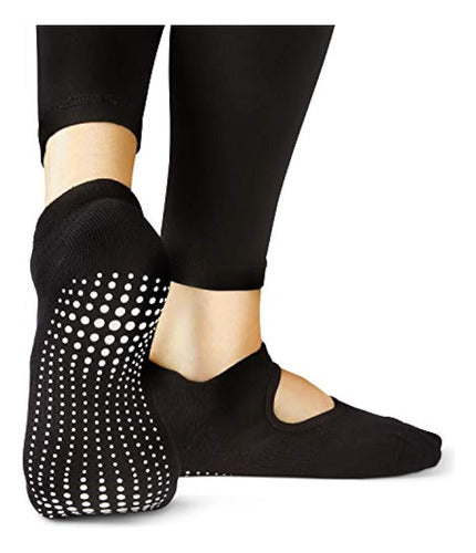 La Active Grip Socks - Yoga Pilates Barre Antideslizante - B 0