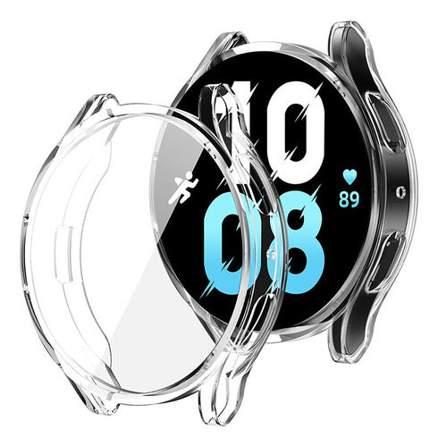 Glass 360 Silicone Case for Samsung Galaxy Watch 6 40 44mm 0