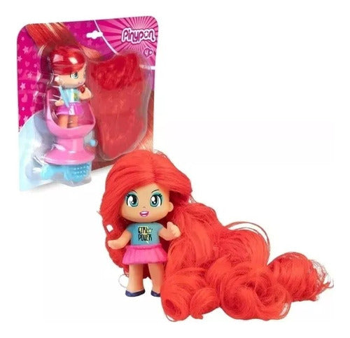 Famosa Pinypon Set De Figura Con Súper Melena Pny33000 0