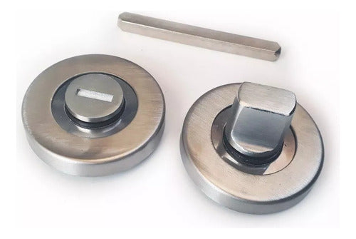 Currao Bathroom Knob Set Latina II Stainless Steel 0