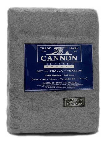 Cannon 100% Cotton 520 Gms Towel and Bath Sheet Set 21