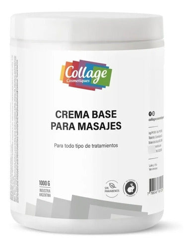 Collage Professional Massage Cream Base 1000 Gr 0