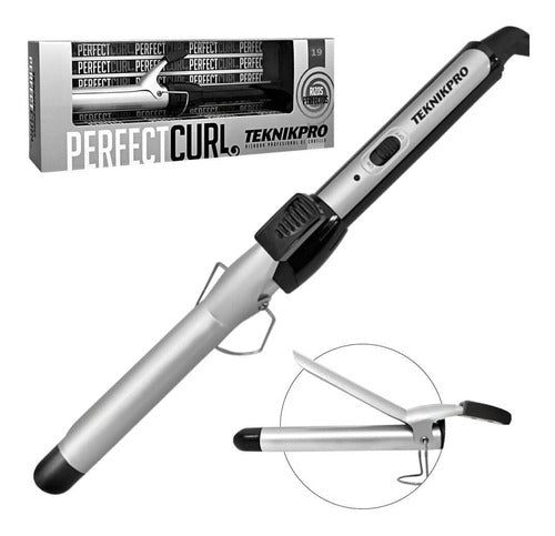 Teknikpro Perfect Curl Professional Hair Curler 19 mm 0