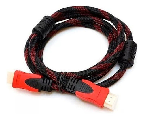 Generic Cable Hdmi 5 Metros Mallado Ultra Resistente Con Filtros 1