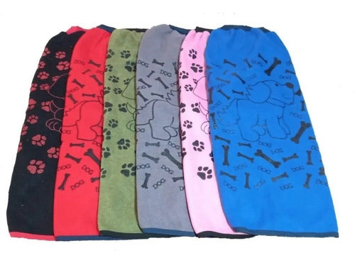 Ropa Polar Para Mascotas  Estampado 65 Cm.talle 8 0