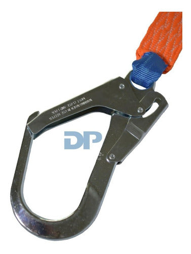 DP Height Safety Lifeline Kit with 2m Flat Tape and 18mm & 55mm Snap Hooks 1