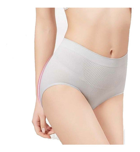 High Waist Seamless Panties with Cola Up Design - Special Sizes 5