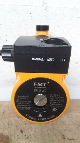 FMT Pressurizing Pump 2 Bathrooms 120W 30 Liters Minute BP-9-160 0