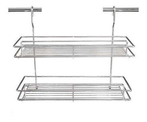 Soldart Double Shelf 440 Mm For Kitchen Rail - Model 209 0