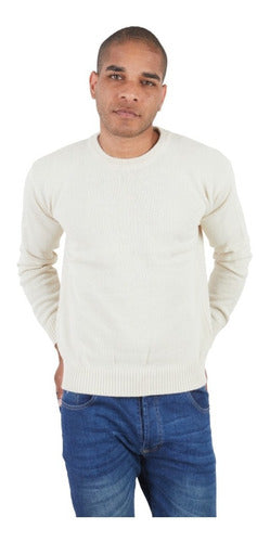 Men's Round Neck Mid-Season Spun Pullover 0