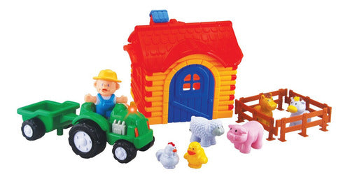 Juguete Musical Farmyard Playset Navystar Lionels 198f 0