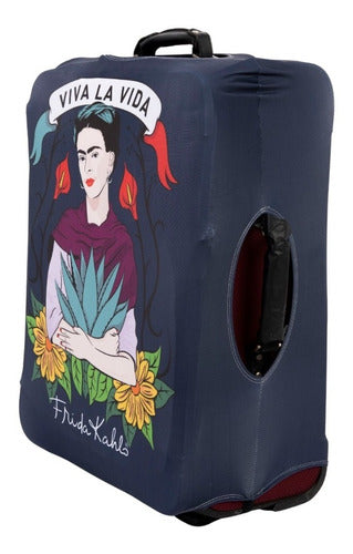 Frida Kahlo Original Luggage Cover Viva La Vida 1