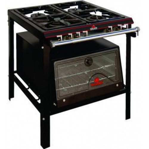 Progás Industrial Kitchen 4 Burners with Oven - F R 0