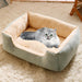 Zavu Link Dog Cat Bed Anti-Tear Non-Slip 80x60x13 5