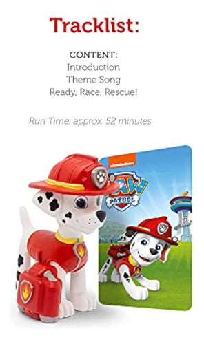 Tonies Marshall Audio Play Character from Paw Patrol 3