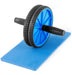 Gym Set: 2 Kg Dumbbells, Ankle Weights, Water Bottle, Resistance Band, and Ab Wheel 4