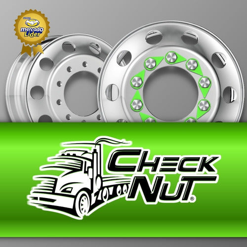 CheckNut Indicator De Tuerca Floja 21mm 50 Unid Checknut Cup Dustite 7