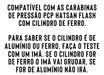 Regulador Pressao Carabina Pcp Hatsan Flash Cilindro Ferro 5