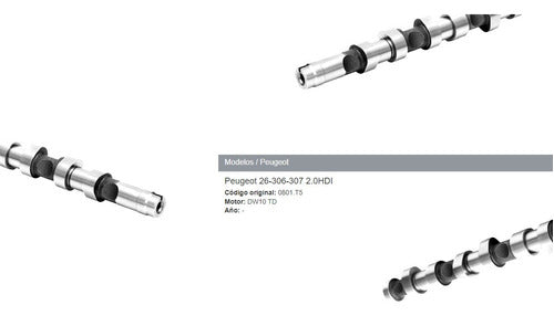 CÉSAR A. AMOROSO Camshaft Peugeot 206/306/Partner Ct C4/C5/Xsara 1