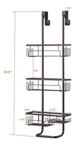 Sunnypoint Hanging Metal Storage Organizer Basket 3