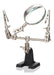 Hands-Free Soldering Stand with Magnifying Glass for Circuit Boards, Connectors, Etc. 0