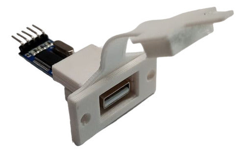 Plastic Support for USB-TTL Module with Flexible Cap 0