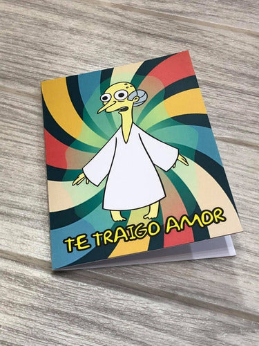 Coketacoketo Simpsons Sr. Burns Les Traigo Amor San Valentín Enamorados 0