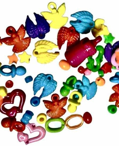 Children's Plastic Beads, Jewelry, Decor, Bracelets 50g 1