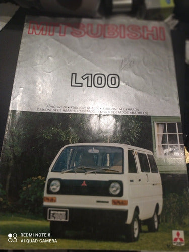 Folleto Catálogo Mitsubishi L100 Original Impreso Coleccion 0