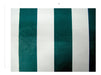 Green and White Striped Plastic Tarpaulin - 1.50m Width 1