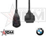 BMW Motorcycle 10 Pin to OBD2 16 Pin Adapter Cable - JDM 6