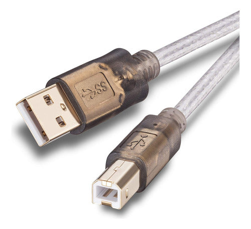 Cable De Impresora De 40 Pies, Cable De Escner 2.0, Cable Us 0