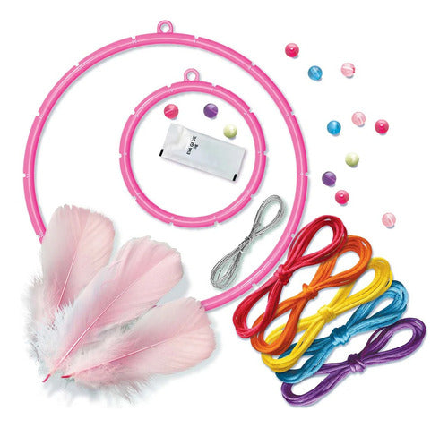 4M Kidz Maker Dream Catcher Kit That Glows in the Dark 2