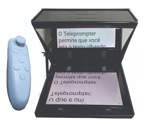 Teleprompter 12,9  P/ Dslr/tablete/celular C/controle Remoto 0