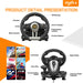 PXN V3II PC Racing Wheel, Universal Driving Wheel for Gaming 5