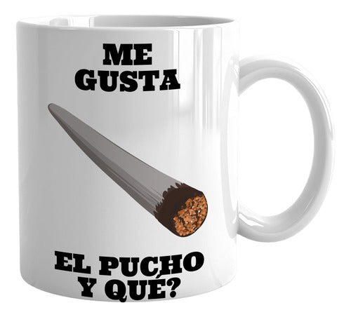 Waved Me Gusta El Pucho Mug 0