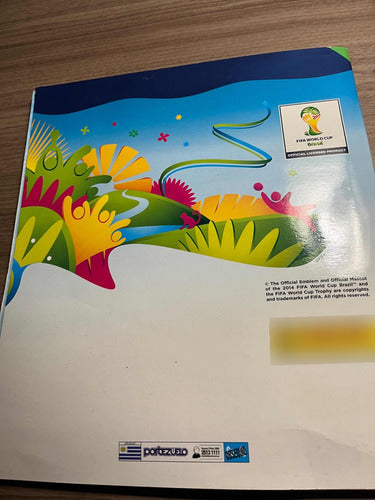 Álbum Panini Mundial Fifa Brasil 2014 Completo Tapa Blanda 2