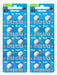 Vinnic Pack of 20 Button Batteries L1131F LR54 AG10 189 LR1130 0