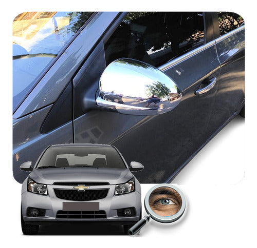 Cruze 2010+ Cubre Espejos Cromados Inalterables Tuningchrome 0