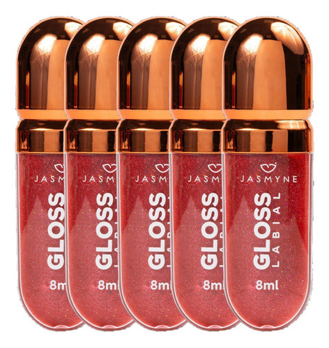 12 Gloss Labial Cor 8 Js011308 Jasmyne Atacado 2