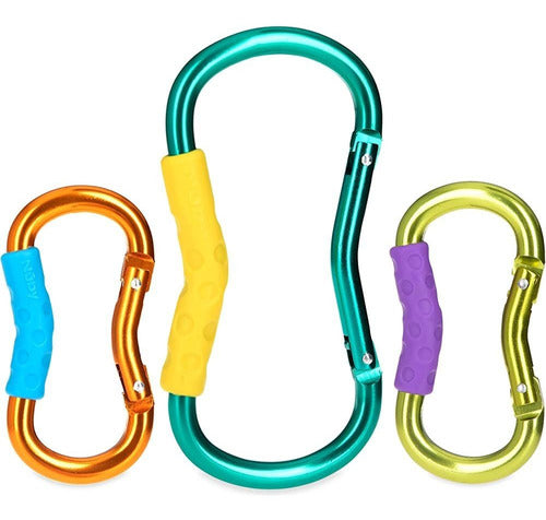 Ganchos De Cochecito Nuby Handy Hook: 1 Gancho De Carabinero 0