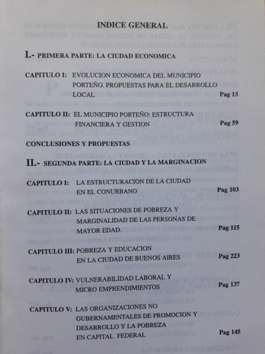 Pobreza Y Marginacion Social Un Estudio Sobre Buenos Aires 1