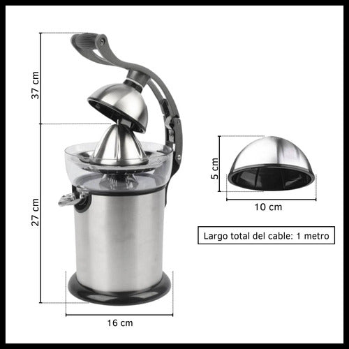 Oryx Electric Citrus Juicer Stainless Steel 100W 2