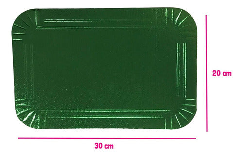 Rectangular Cardboard Tray Lace 20x30 - Various Colors 1