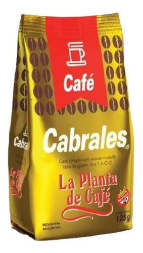 Cabrales Café Cabrales La Planta Torrado De 125g Pack 3u 0