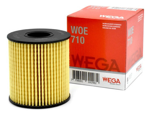 Wega Oil Filter WOE-710 Kit for Citroen C3 Aircross C4 1.6 X6 1