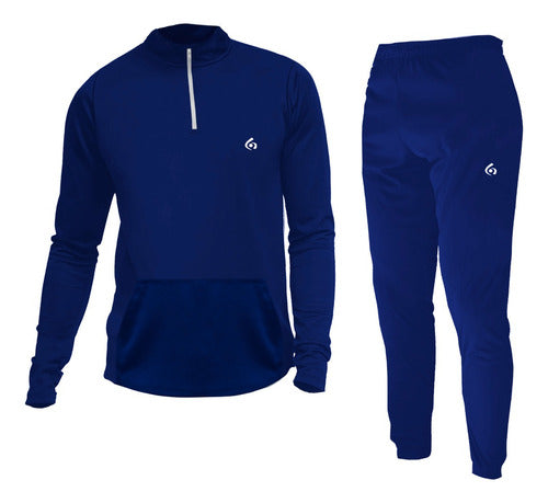 Men's GDO Take It Easy Sweatshirt and Jogger Pants Set - Ideal for Spring and Summer 22