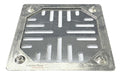 Rohermet Reinforced Cast Iron Grid 10x10cm Stainless Steel 1