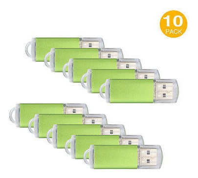 10pcs USB 2.0 Flash Drives 1GB Storage Flash Thumb 3